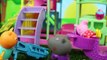 PEPPA PIG Gets a SHOPKINS Candy Blaster George Pig at Barbie Kelly Playground Park by Disn