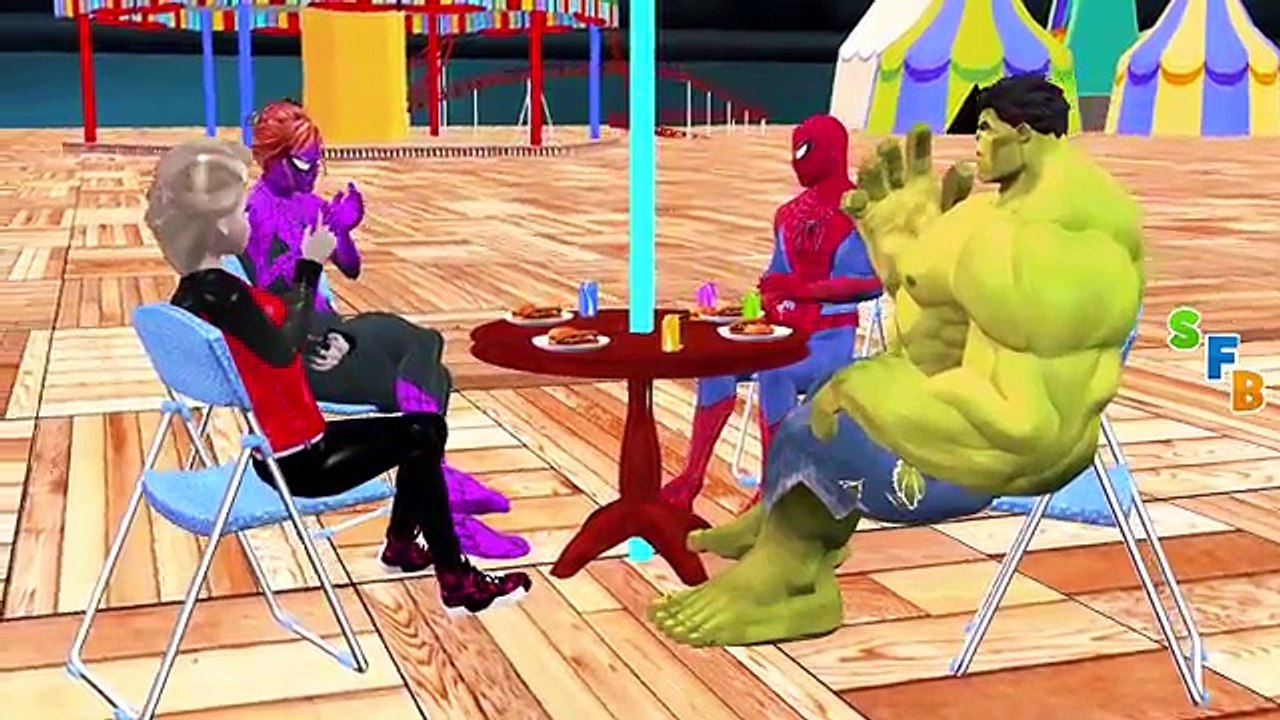 Frozen Elsa Poop Baby Spiderman Pink SpiderGirl Killer Clown Joker Venom Scream Funny Supe