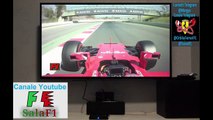 F1 2017 Onboard - Kimi Raikkonen New Fastest Lap Of Testing Montmelò (1.18.634)