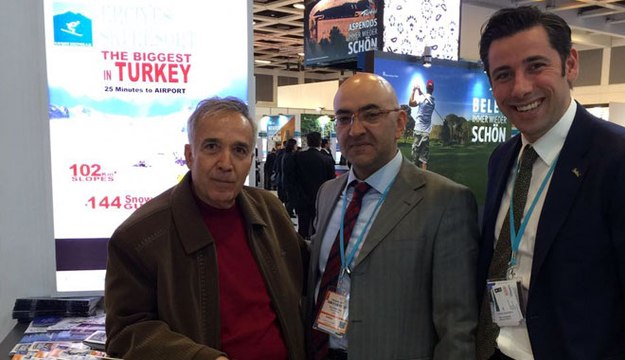 ´ERCİYES´ DÜNYANIN EN BÜYÜK TURİZM FUARI´NDA TANITILDI.