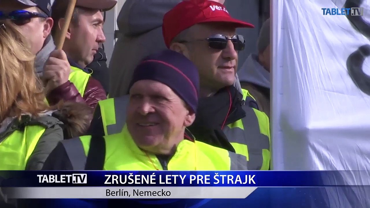 V Berlíne zrušili stovky letov, štrajk predĺžili až do stredy