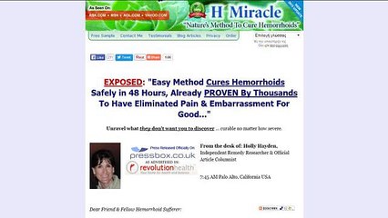 Hemorrhoid Miracle