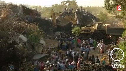 En Ethiopie, au moins 46 morts après un éboulement dans une décharge