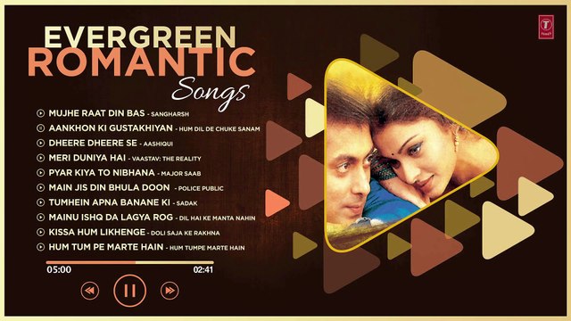 Hindi Romantic Songs Audio Jukebox 90's Super Hits