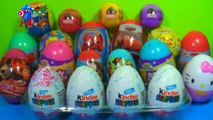 1000 surprise eggs! Disney Cars PLANES The SMURFS Toy Story HELLO KITTY Angry Birds Play-D