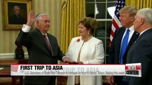 Tillerson to embark on tour to Seoul, Tokyo, Beijing this week
