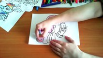 My Little Pony New Coloring Pages for Kids Colors Fluttershy Coloring colored markers felt