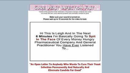 Cure Yeast Infection Fast eBook + Bonuses Pack