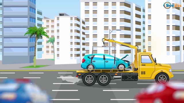 Мультики про Машинки Полицейская Машина Погоня – 2D Мультфильм Сборник для детей Городок Машинок