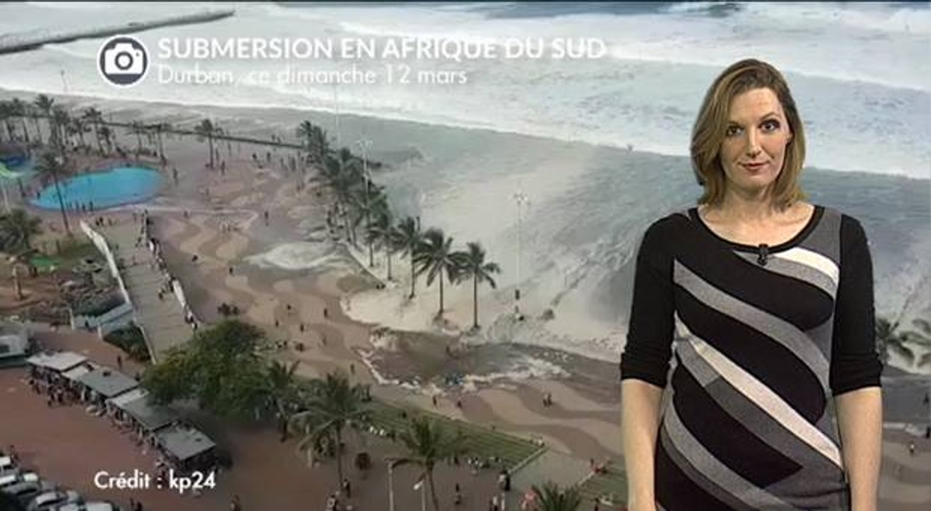 Spectaculaire submersion en Afrique du Sud