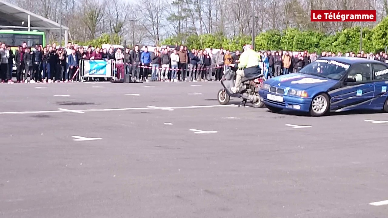 Quimper. 180 apprentis sensibilisés aux risques de la conduite sous influence