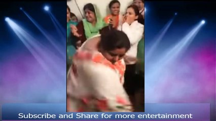 funny aunty dancee