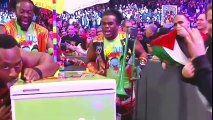 The New Day Vs Shining Stars Tag Team Match At WWE Raw