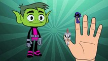 Teen Titans Go Finger Family Songs - Daddy Finger Nursery Rhymes Collection 30 minutes