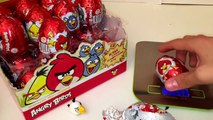 24 Surprise Eggs ANGRY BIRDS STAR WARS,как Киндер Сюрприз Angry Birds от Конфитрейд