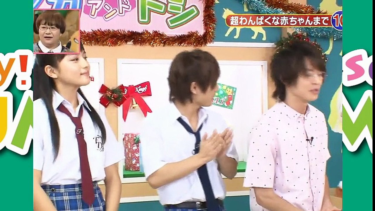 Hey! Say! JUMP♡山田涼介と有岡大貴♡トイ・プードルとミニブタ♡大ちゃんはミニブタが得意？