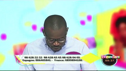 RUBRIQUE SPORTS du 13 Mars 2017 avec MAMADOU NDIAYE dans Yeewu Leen