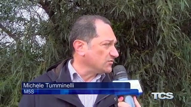 Cedimenti franosi alla zona industriale di Caltanissetta
