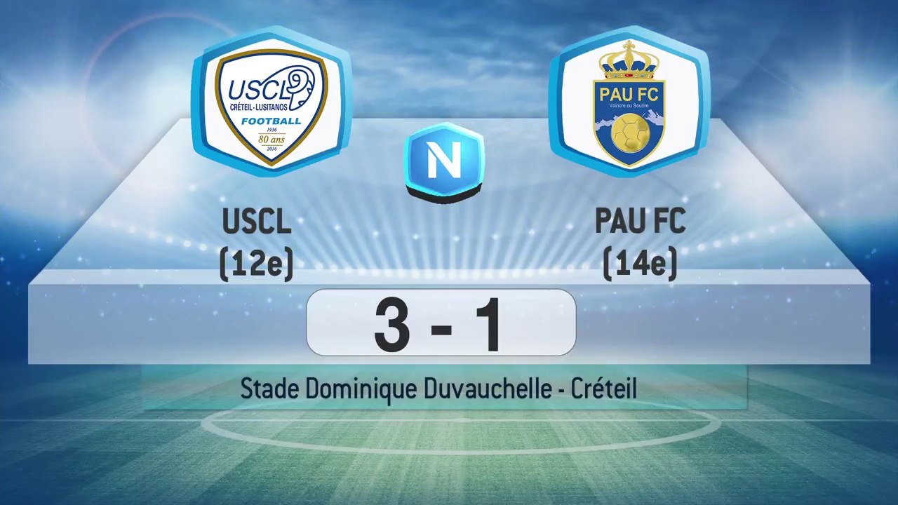 USCL 3 - 1 Pau (J24 S16/17)