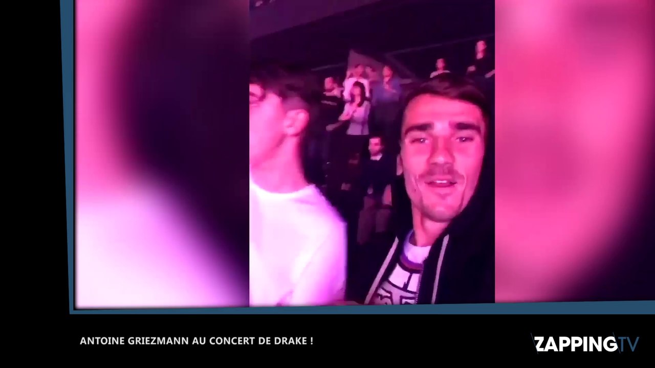 Antoine Griezmann et Franck Ribéry s’ambiancent au concert de Drake à Paris (Vidéo)