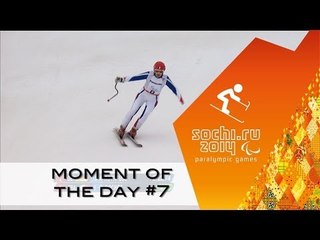 Day 7 | Alpine skiing moment of the day | Sochi 2014 Paralympic Winter Games