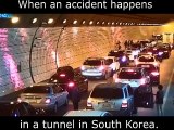Video koji je obišao svijet: Evo šta se desi kada se u Južnoj Koreji dogodi saobraćajna nesreća u tunelu