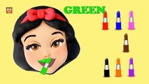 Learn Colors Makeup with Red Lips | Best Lipstick Colors | Kids Children Baby Learning Vid