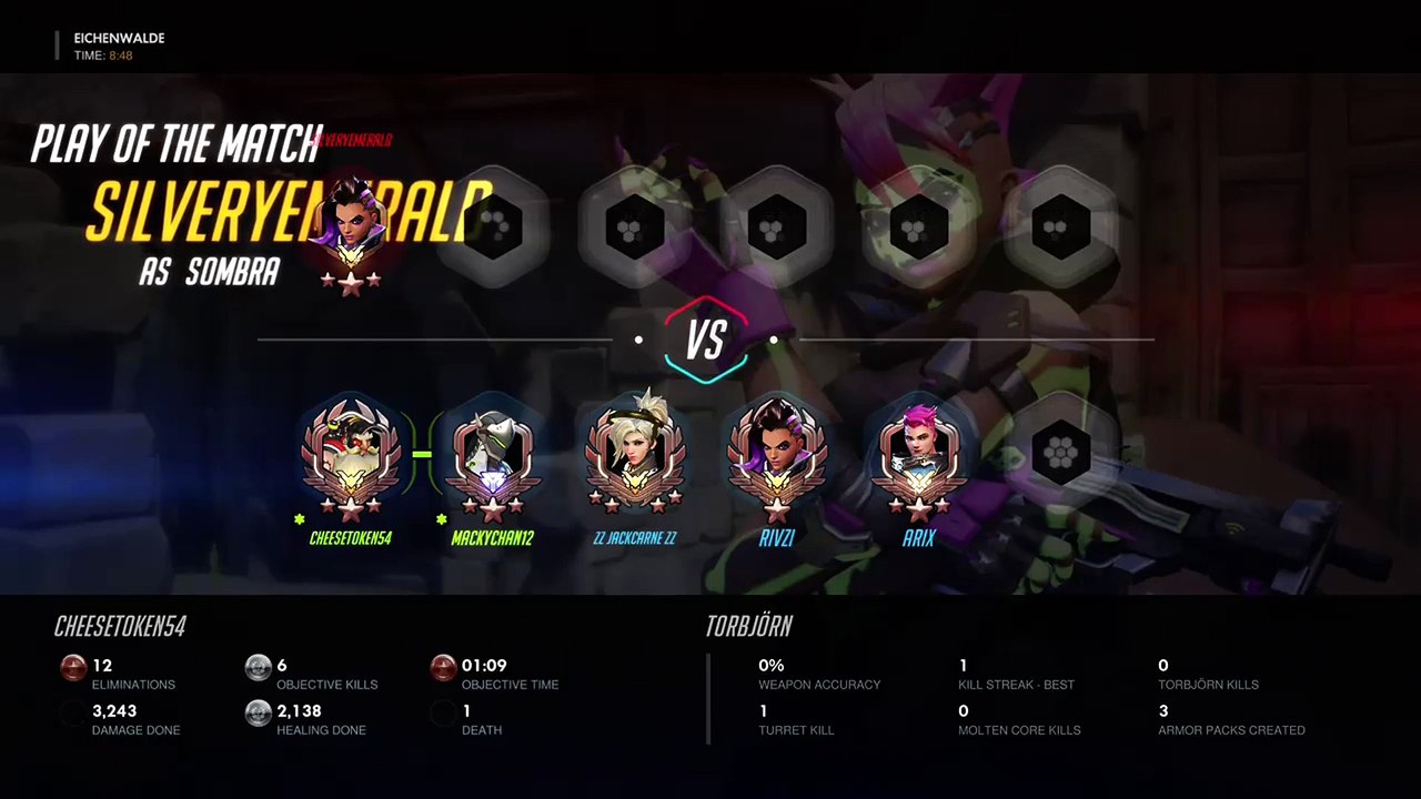 Overwatch: Sombra may not get POTG often, but when she does, it's a slight to behold...