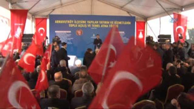 Kadir Topbaş: Arnavutköy Projeler Sonunda 4 Tane Raylı Hatla Buluşmuş Olacak