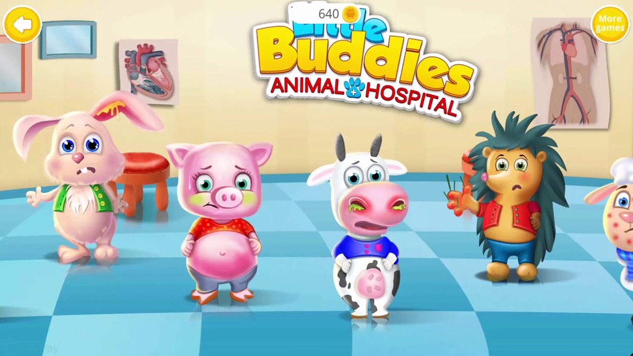 Мало лиса животное доктор домашнее животное ветеринарный врач животное доктор Больница образовательных весело Дети Игры