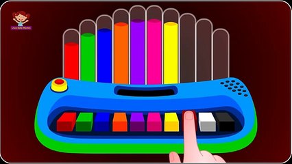 Learn Colors with Music Instrument 3D Cartoon, Teach Colours, Baby Children Kids Learning