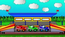 Cars cartoons. Learn numbers with  Helpy the truck. Cars racing cartoon.dfj