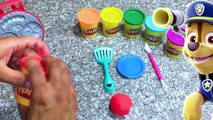 Play Doh Rainbow Burger Surprise Toy Masha and the Bear Teach Toddlers Colors Counting Lea