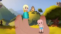 finger family toy dolls | nursery rhyme | 3d rhymes