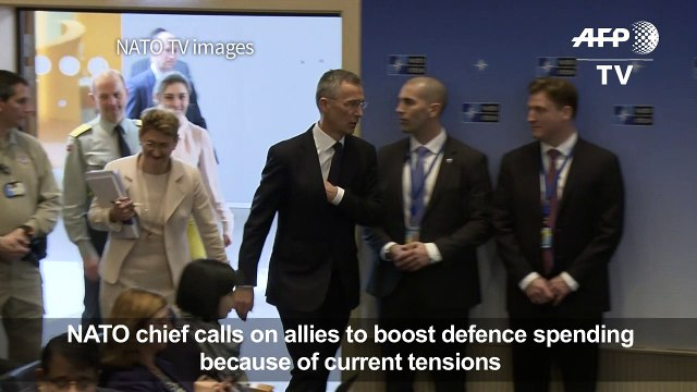 NATO head calls for more defence spending