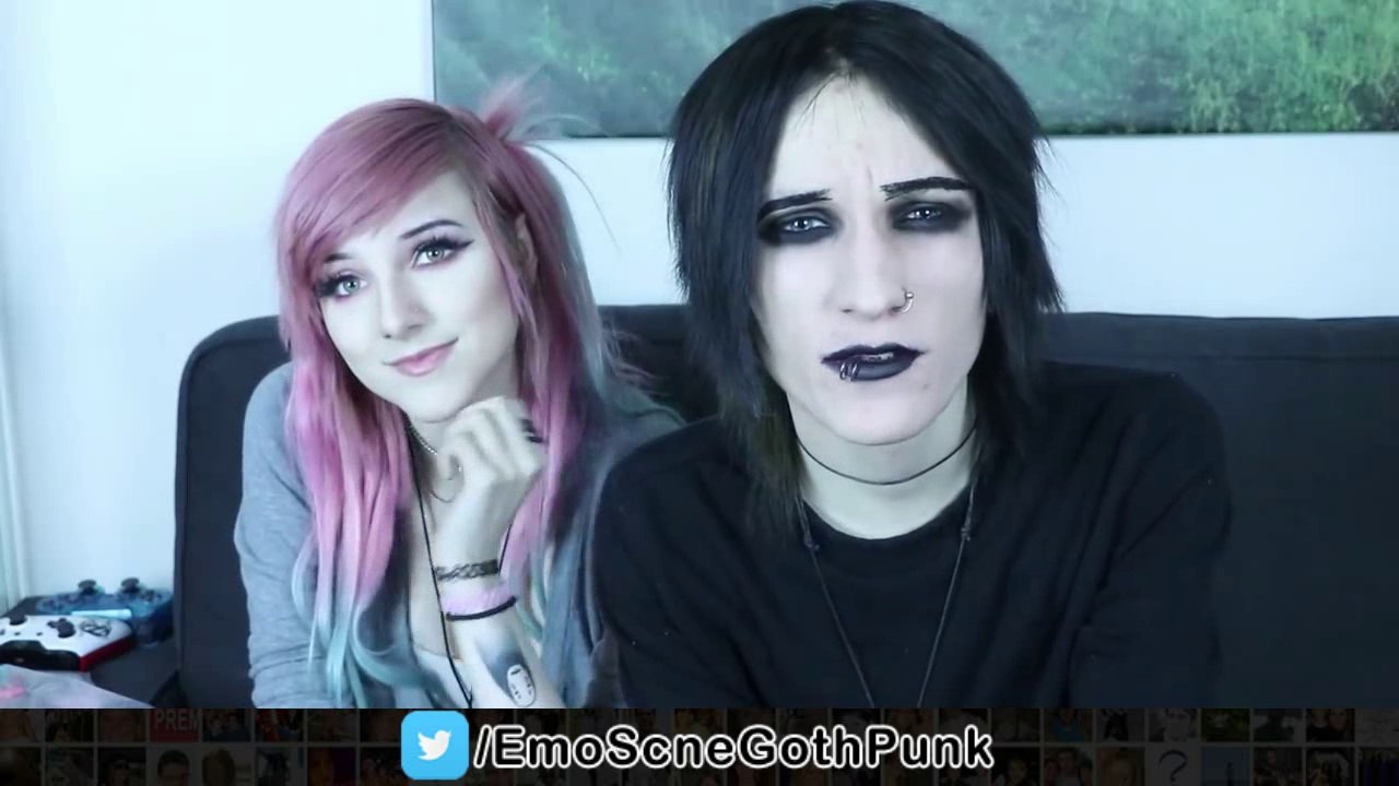 Johnnie Guilbert - EMO TO GOTH TRANSFORMATION