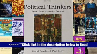 Read Political Thinkers: From Socrates to the Present Full Online