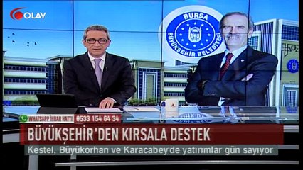 Büyükşehir'den kırsala destek (Haber 13 03 2017)