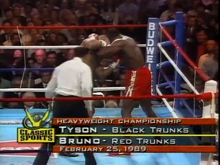 Mike Tyson vs Frank Bruno - I   1989-02-25