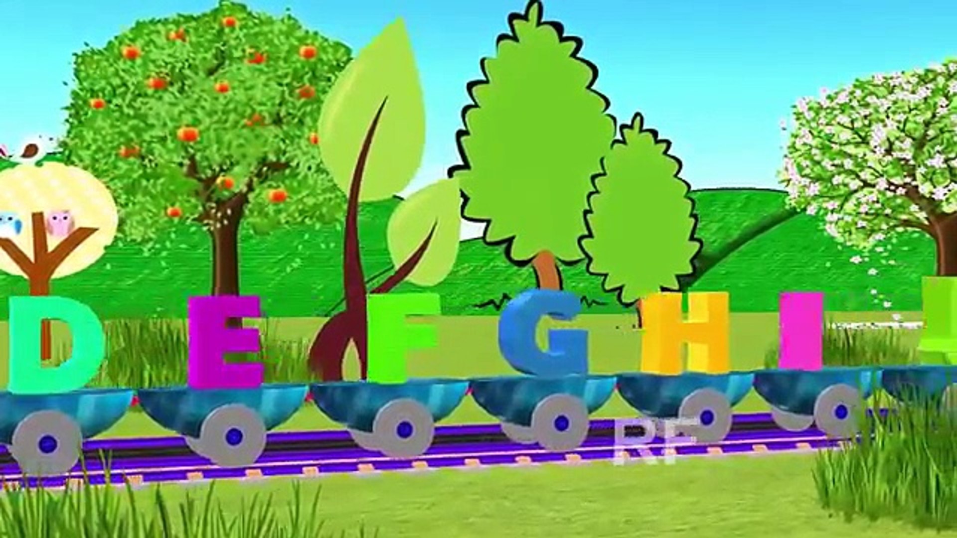 Latest ABC Song For Children Alphabet Letters Train Alphabet Songs For Kids