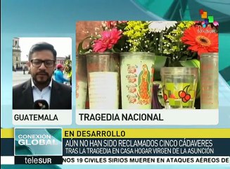 Guatemala: falta por entregar 5 cuerpos de niñas de refugio incendiado