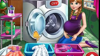 Анна мультфильм день дисней замороженные игра прачечная кино беременные Принцесса |