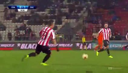Marcin Budzinski  SUPER Goal HD - Cracovia	1-1	Zaglebie 13.03.2017