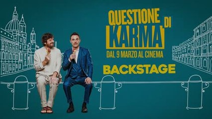 Questione di Karma - backstage del film con Fabio De Luigi e Elio Germano