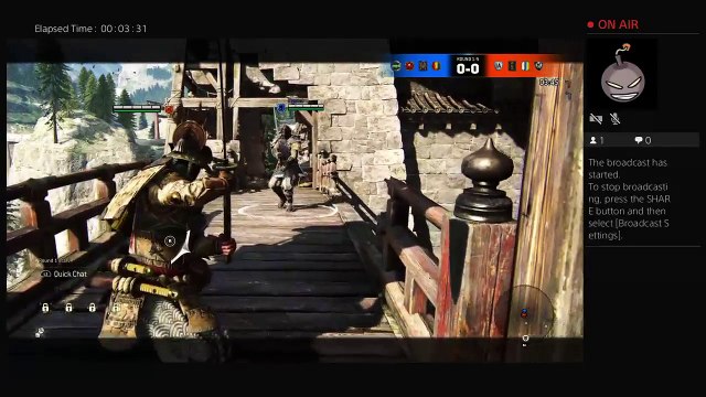 Barks Gnarly Live For Honor PS4 Stream HD 60fps (5)