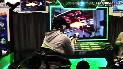 自分の足で歩く最新VRがスゴイ！『OMNI ARENA』体験動画