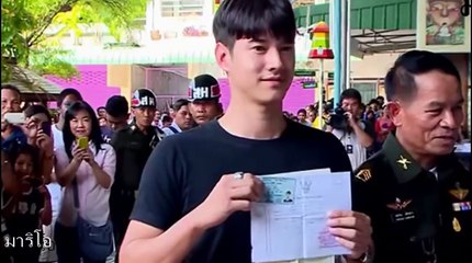 Mario Maurer cởi trần khám nghĩa vụ quân sự