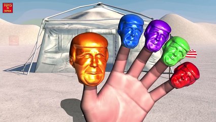 DONALD TRUMP CANDY VS CAPTAIN AMERICA SUPERHERO BATTLE Finger Family | 1 HOUR | 3D Nursery