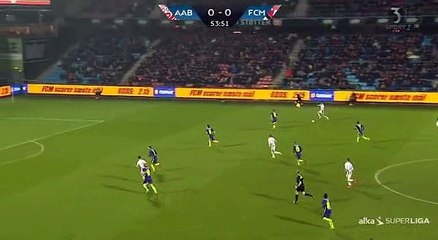 Frederik Borsting Goal - Aalborg	1-0	Midtjylland 13.03.2017