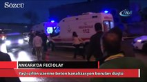 Ankara'da feci kaza!